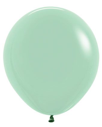 18in Helium Inflated Latex Balloon - Pastel Dusk Green Tea