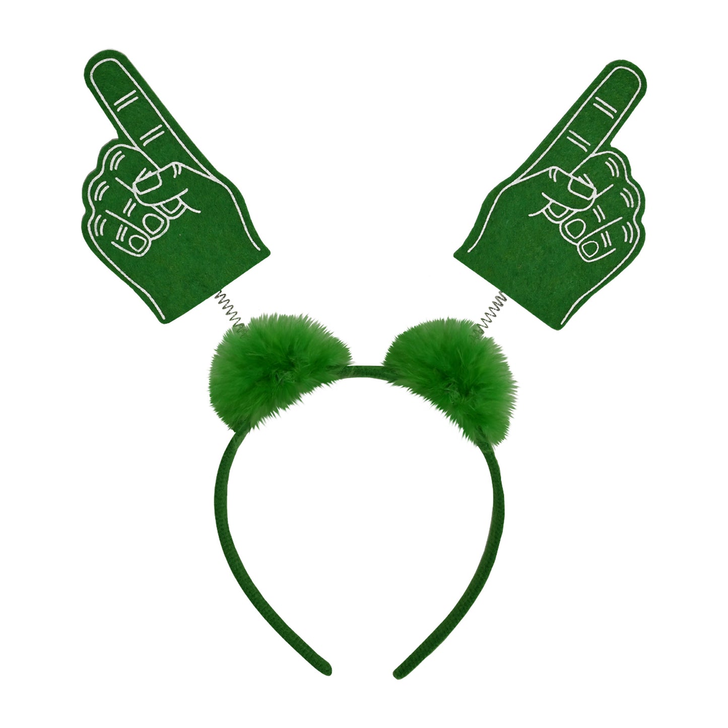 #1 Hand Boppers w/Marabou - Green