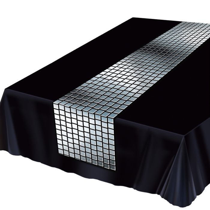Metallic Disco Ball Table Runner