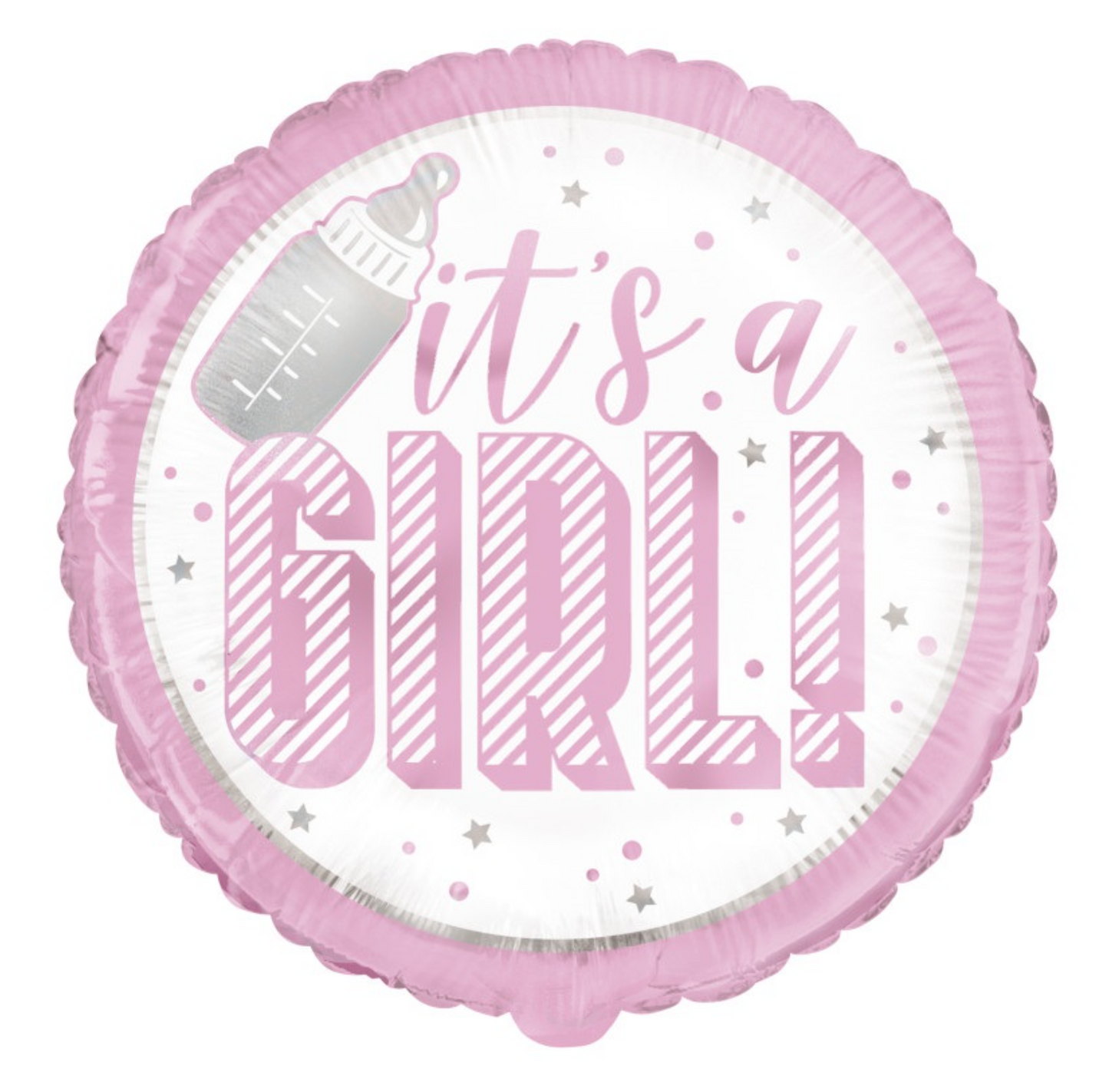 Pink It’s a Girl 18in Mylar Balloon