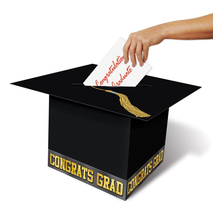 Grad Cap Card Box