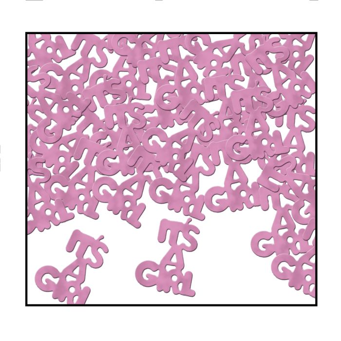 It's A Girl Confetti 1/2oz