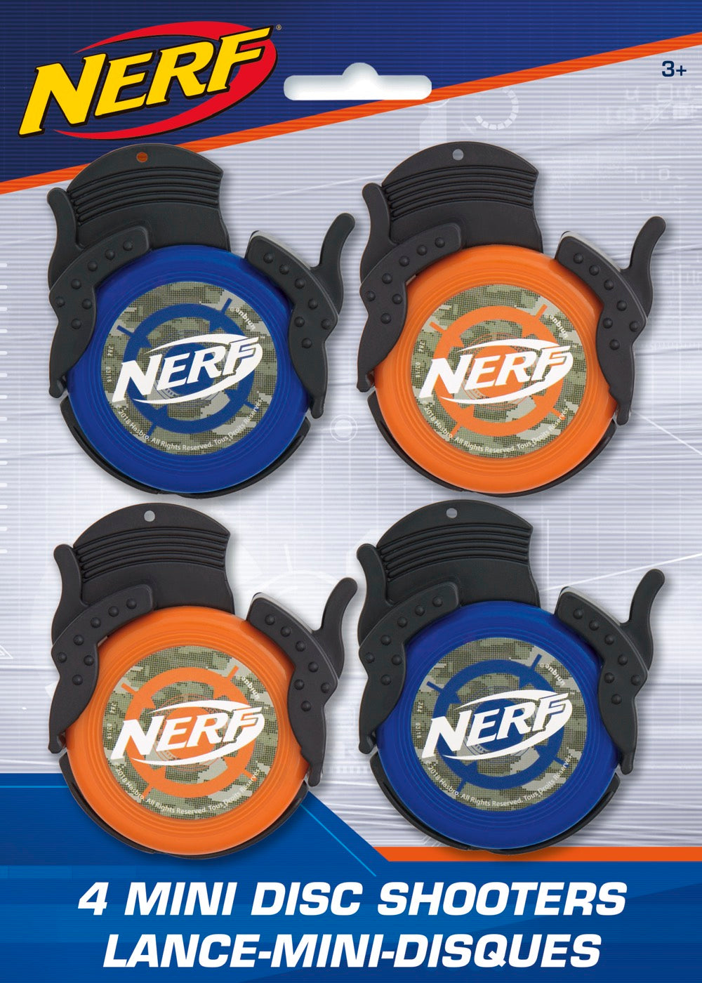 Nerf Disc Shooters 4ct