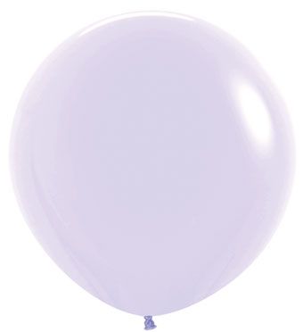 24in Helium Inflated Latex Balloon - Matte Lilac (Sempertex)