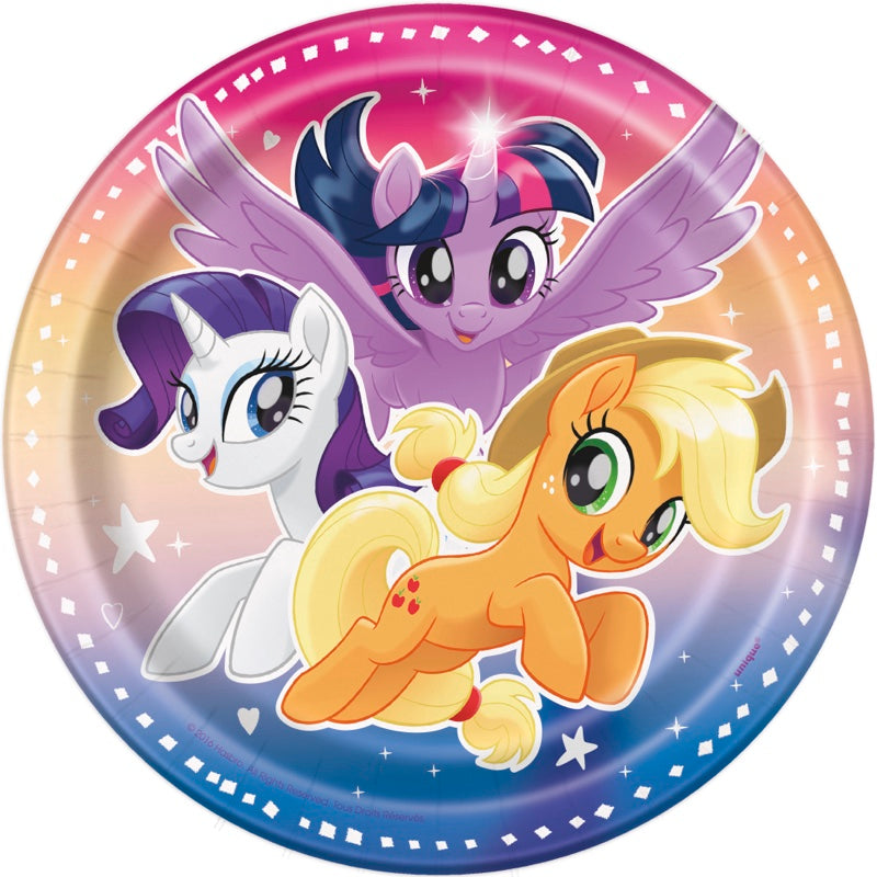 My Little Pony 7" Plates 8ct