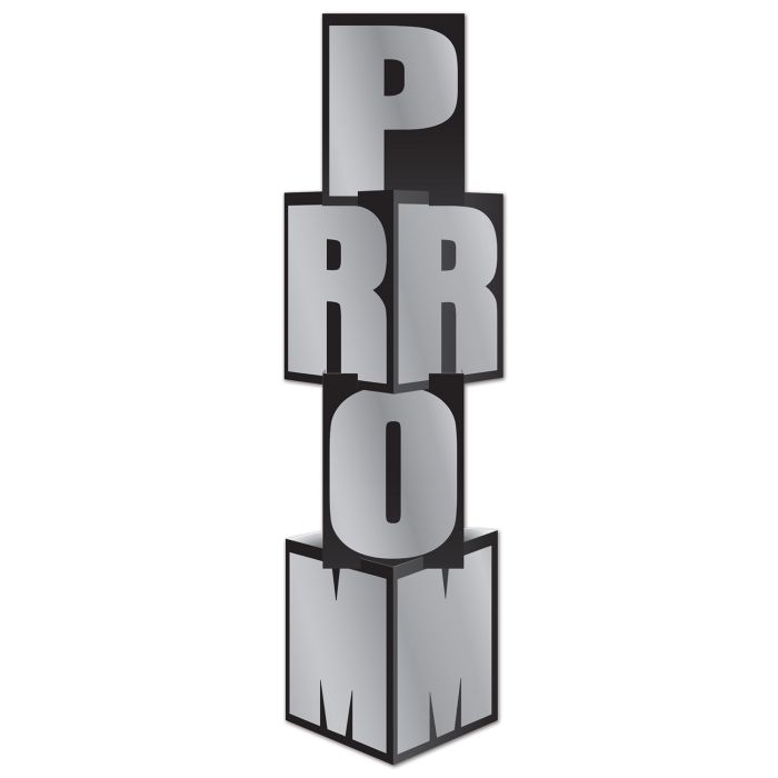 Foil Prom Column - Silver