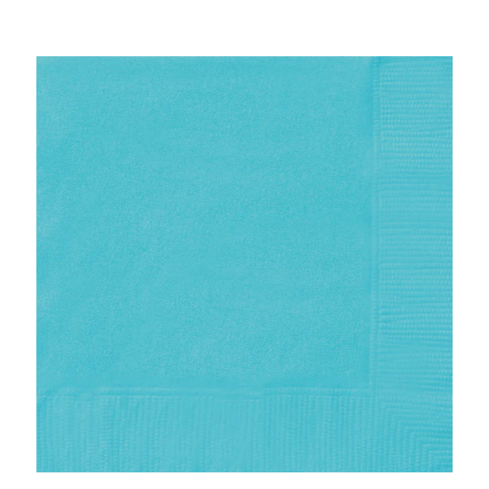 Teal Lunch Napkins 20ct