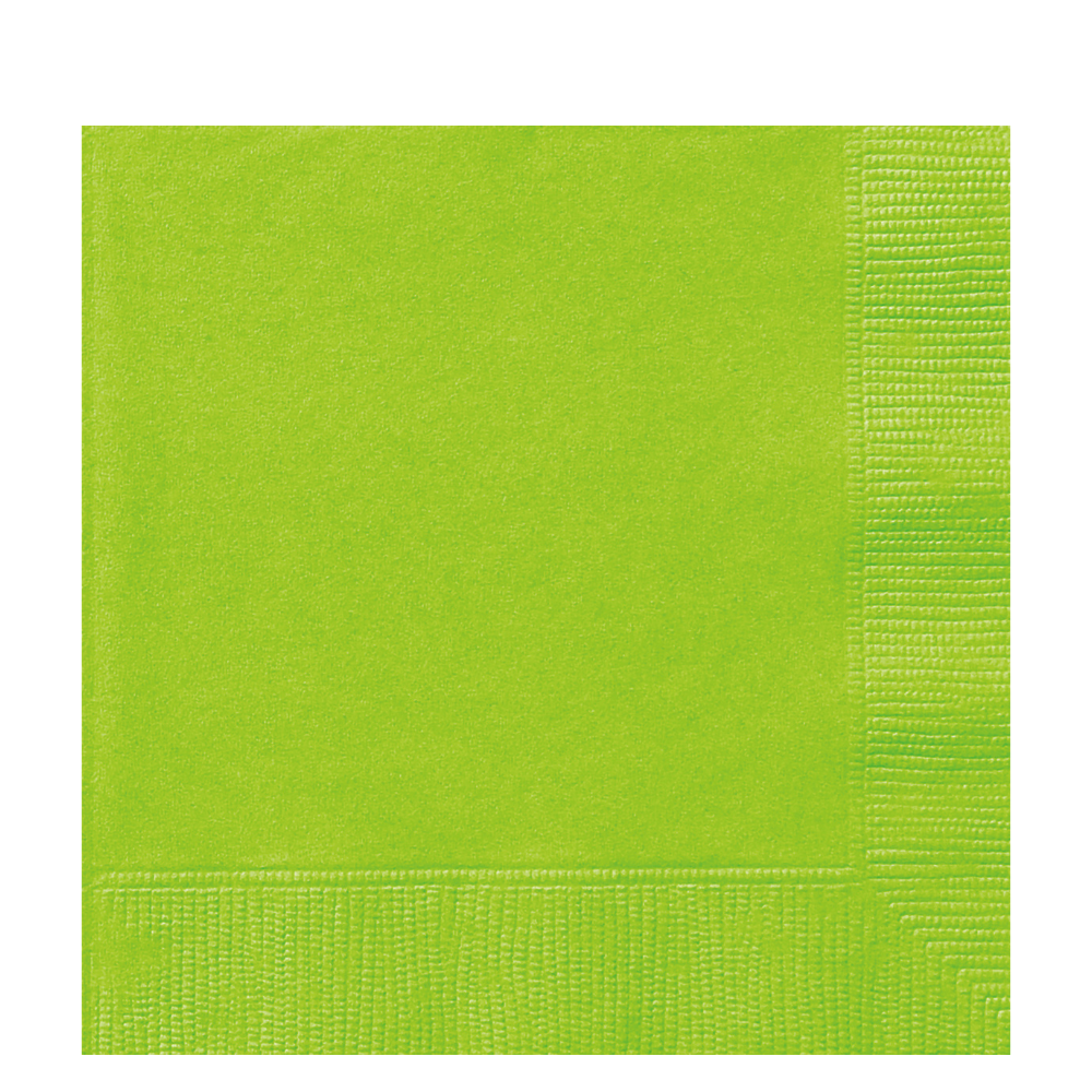Kiwi Green Lunch Napkins 40ct