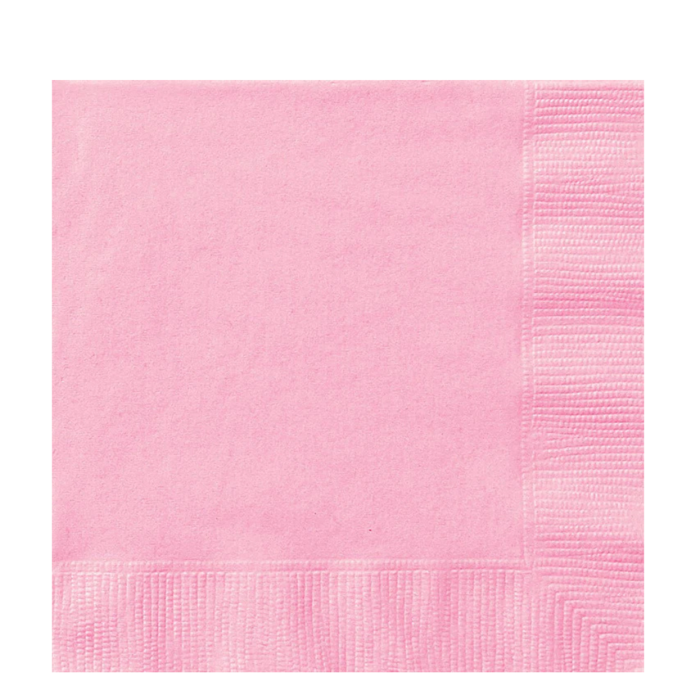 Pink Lunch Napkins 100ct