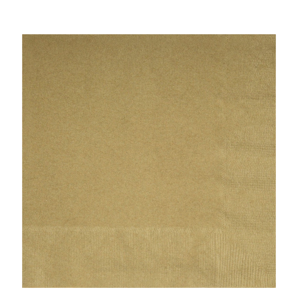 Gold Lunch Napkins 40ct
