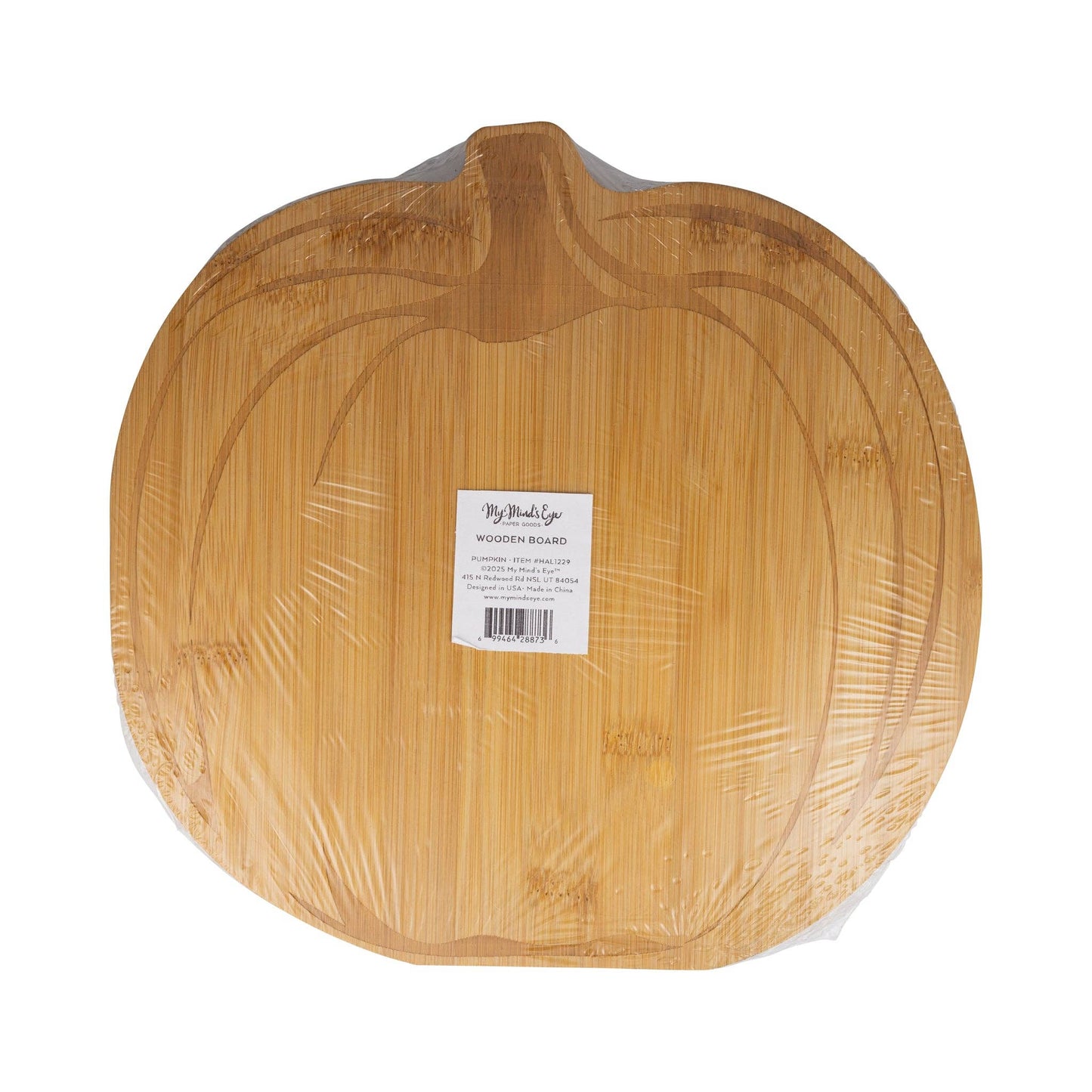Pumpkin Wood 11in Cutting Board