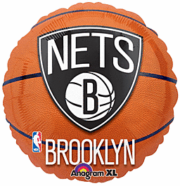 #361 Brooklyn Nets Basketball 18in Balloon