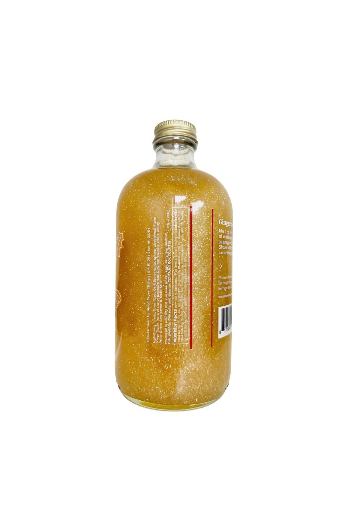 Gingerbread Sparkle Cocktail & Mocktail Mixer, 16 fl oz