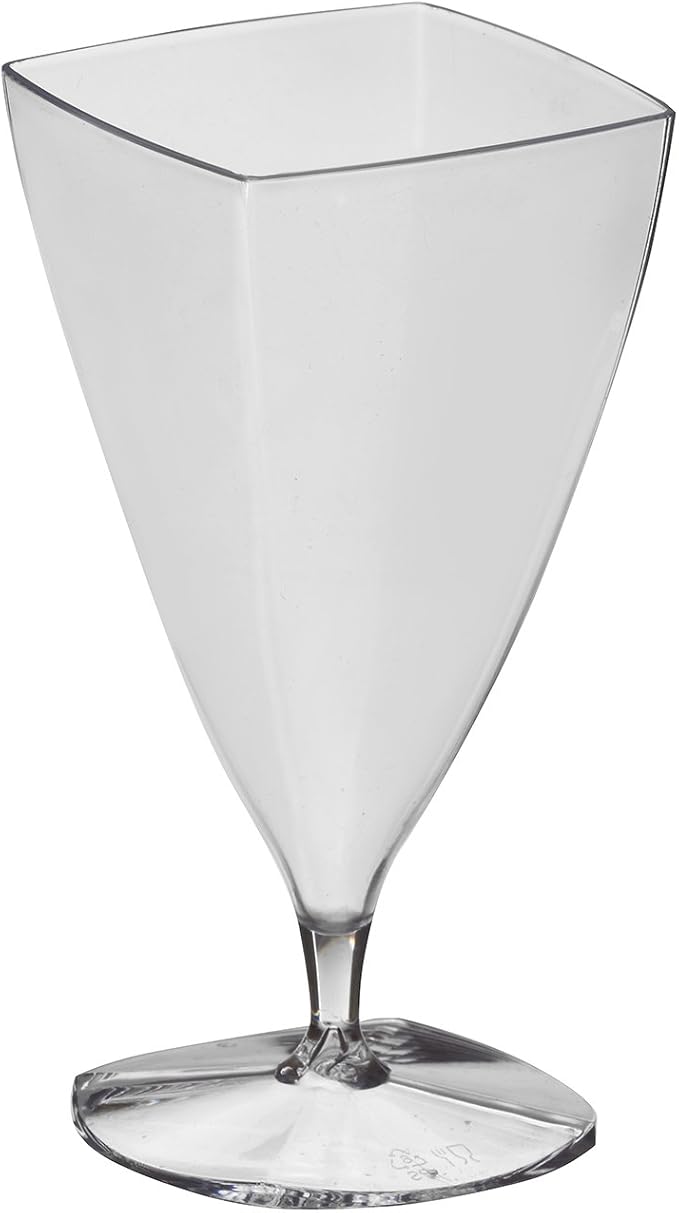 3oz Mini Square Flutes 6ct