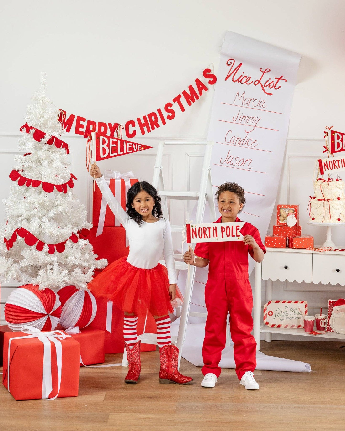 Believe Felt Pennant Set