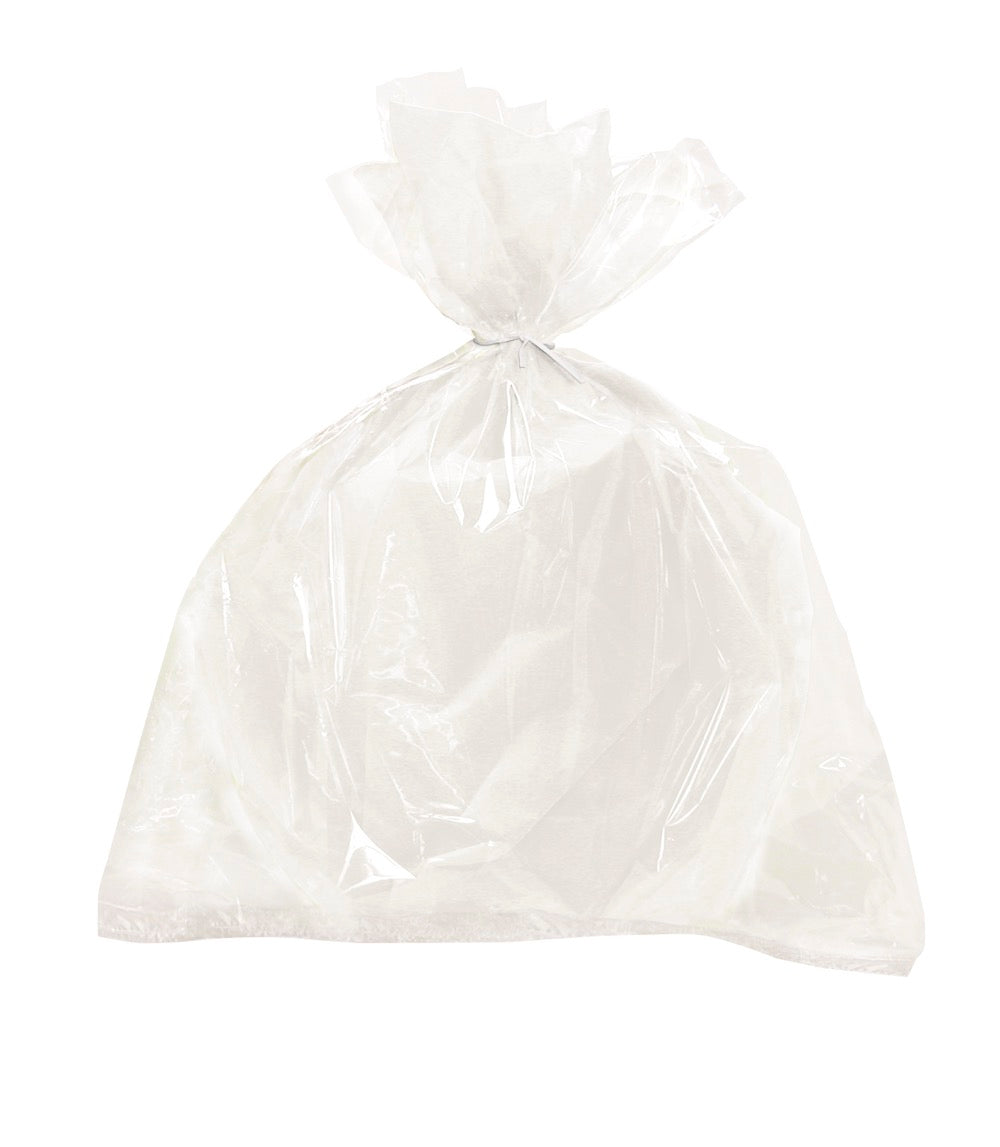 Clear Large Cellophane Bags 6ct