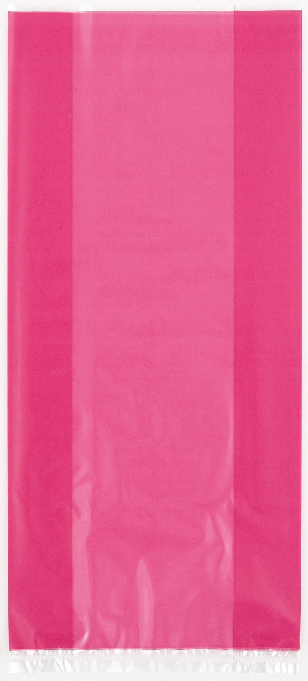 Hot Pink Cellophane Bags 30ct