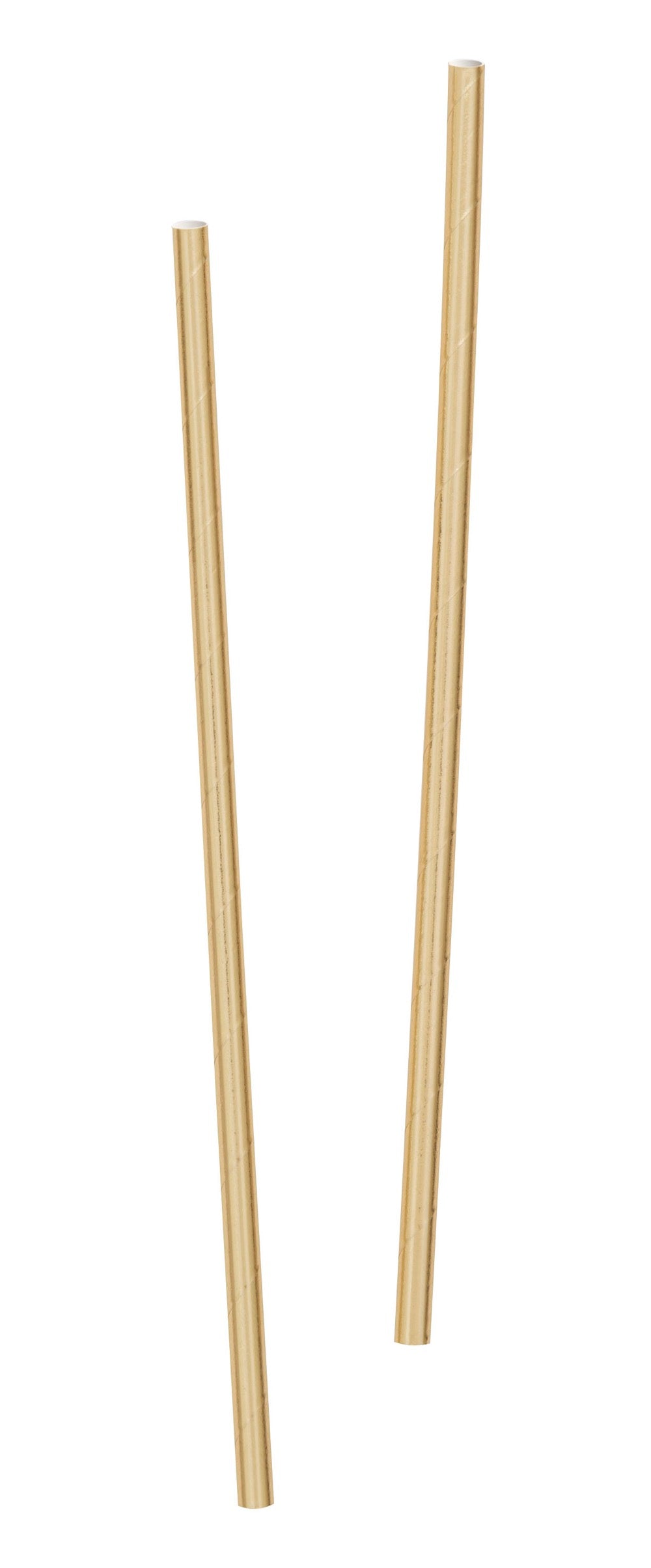 Foil Paper Straws 10ct