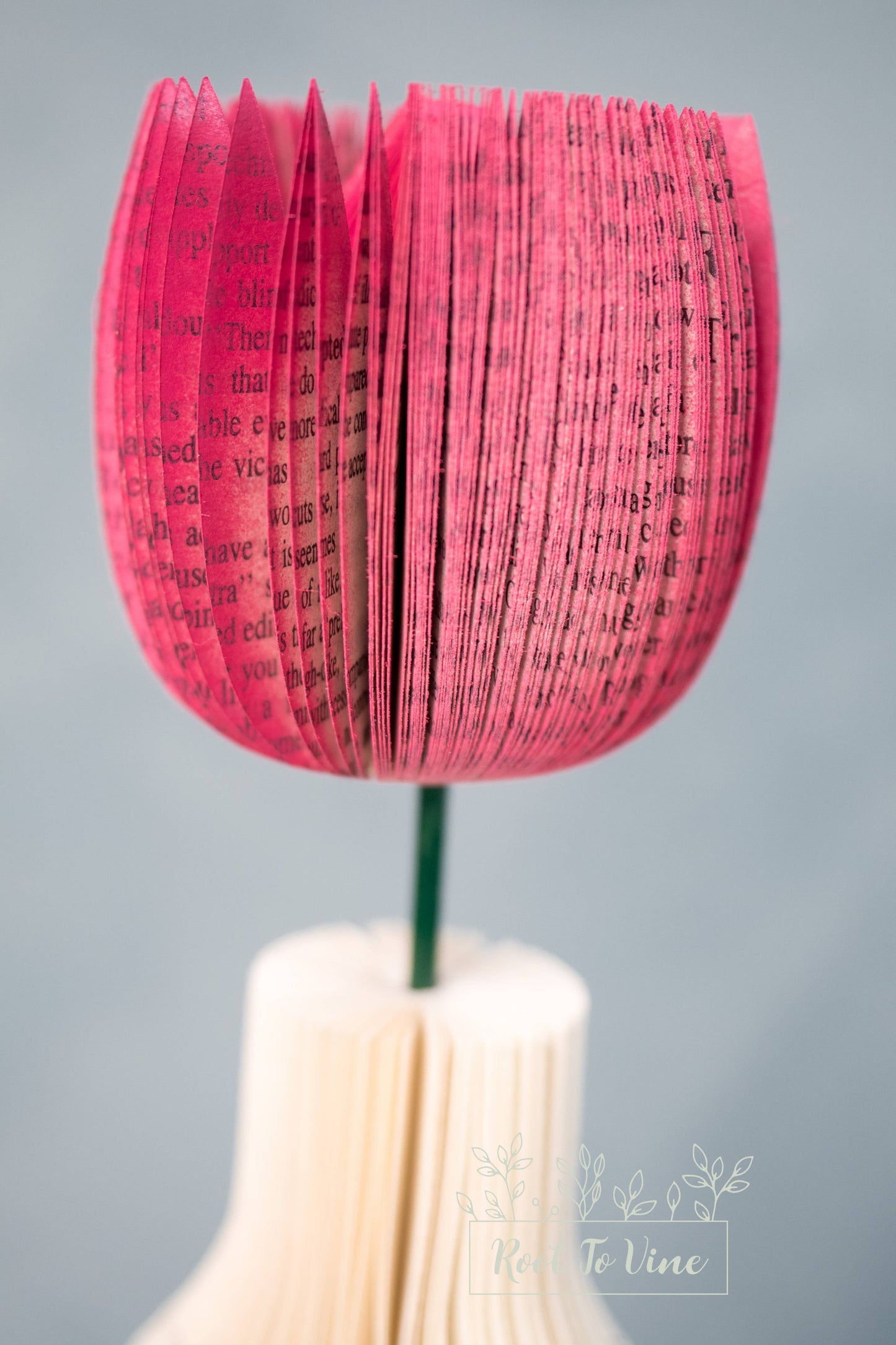 Valentine Flower with Vase-Gift for Mom