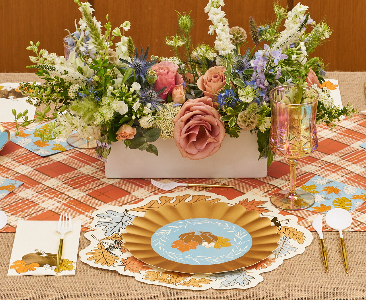 Gilded Harvest 10.5in Dinner Plates 8ct