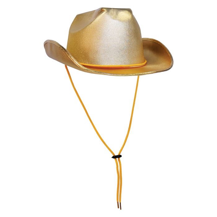 Gold Metallic Cowboy Hat