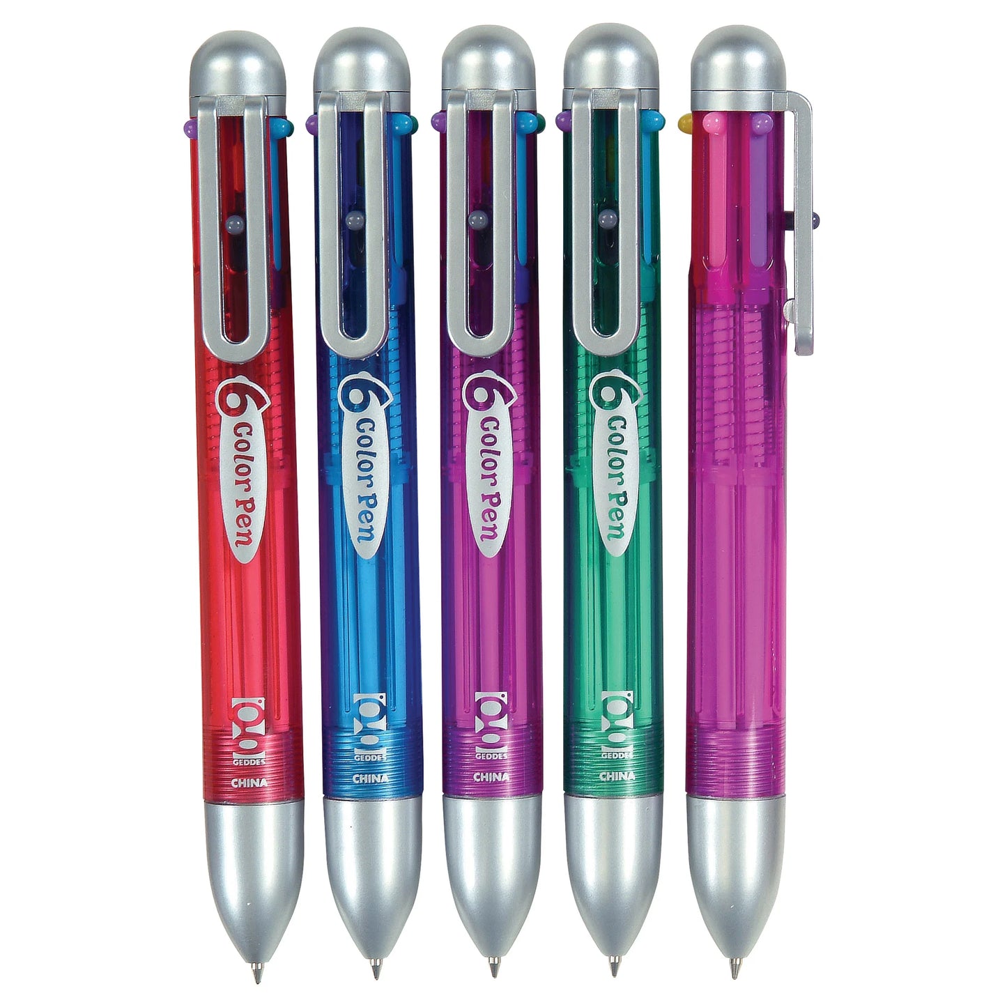 6 Color Pen - 1 Assorted