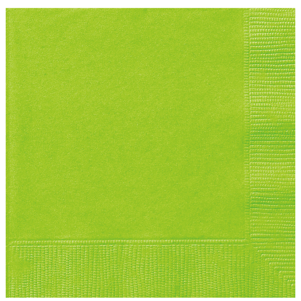 Kiwi Green Dinner Napkins 40ct