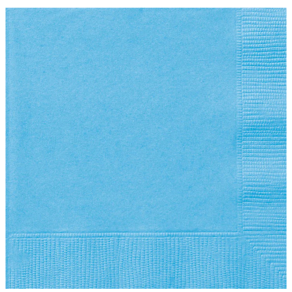 Light Blue Dinner Napkins 40ct