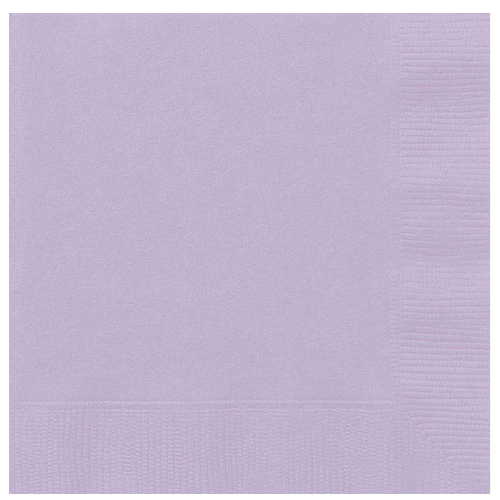Lavender Dinner Napkins 40ct