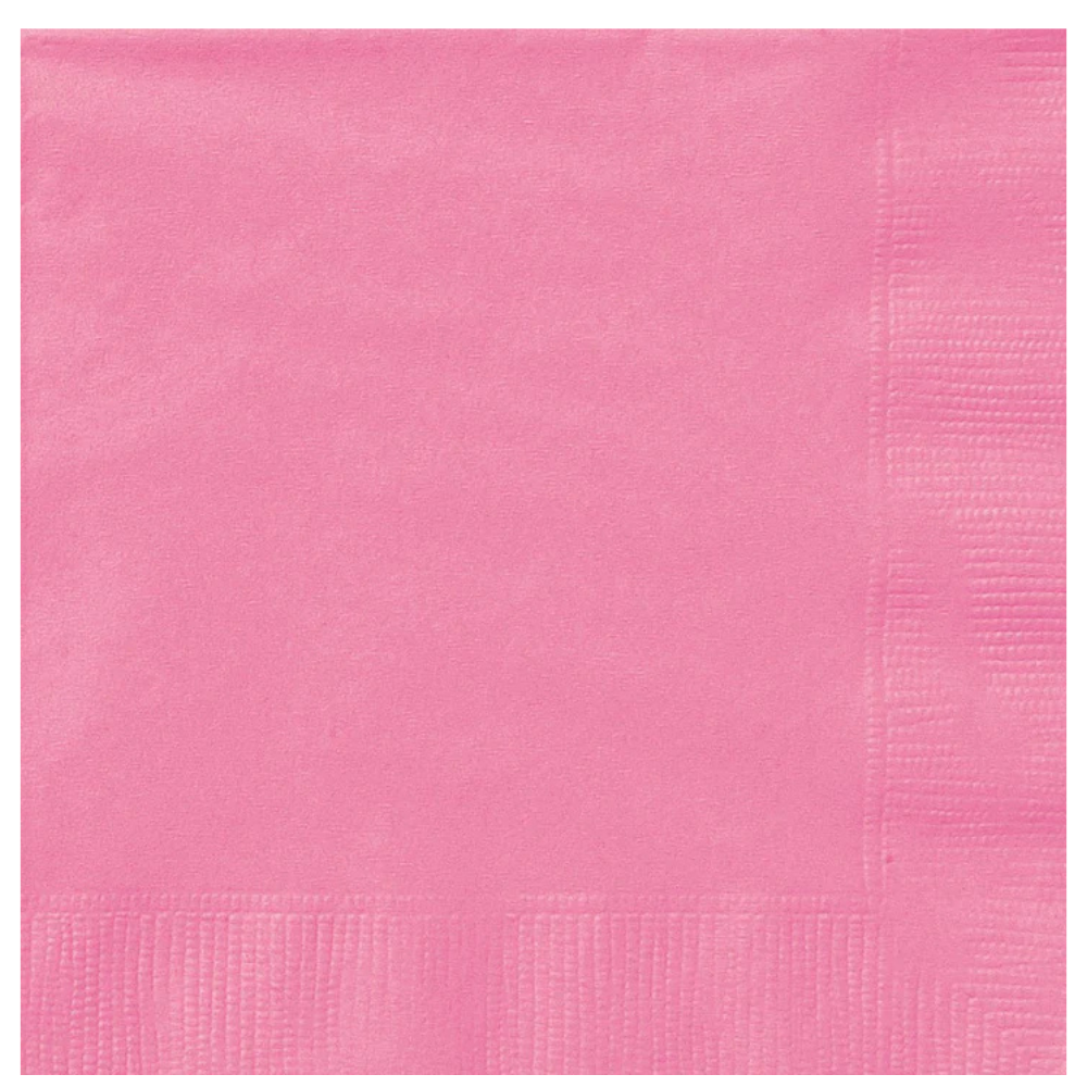 Hot Pink Dinner Napkins 40ct