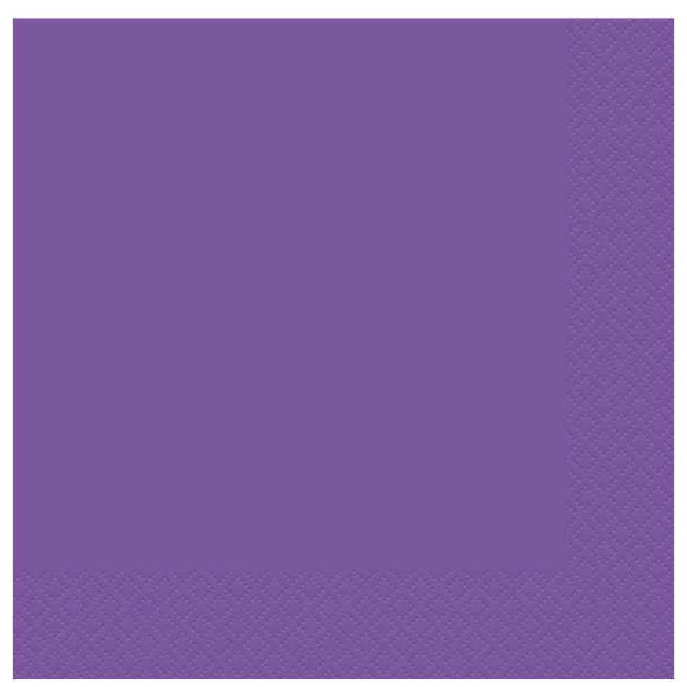 Purple Dinner Napkins 40ct