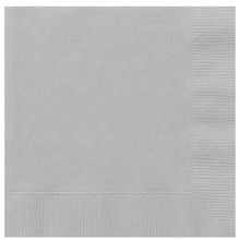 Silver Dinner Napkins 40ct