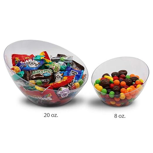 Angle Bowls - Clear