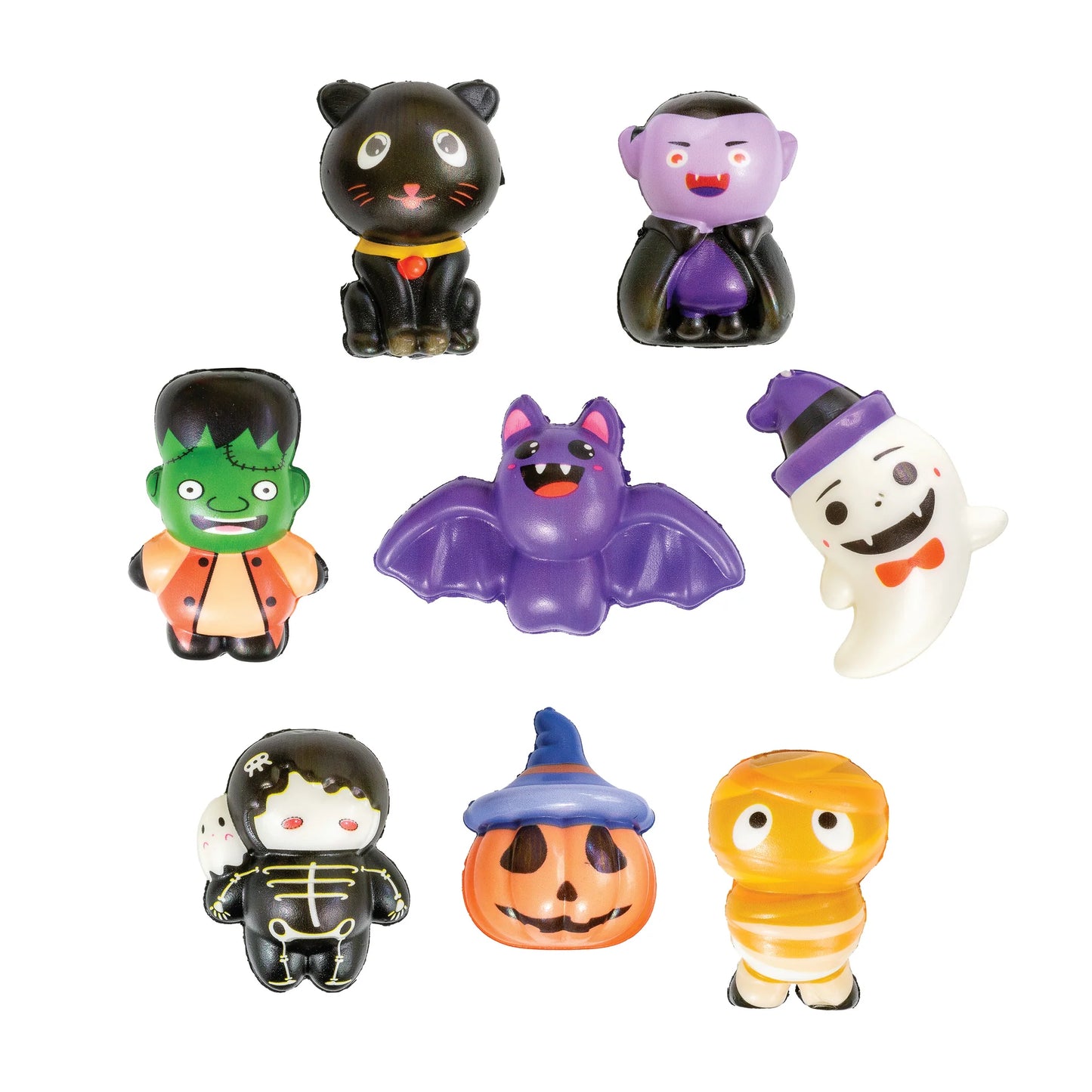 Mini Halloween Squishies - 1 Assorted