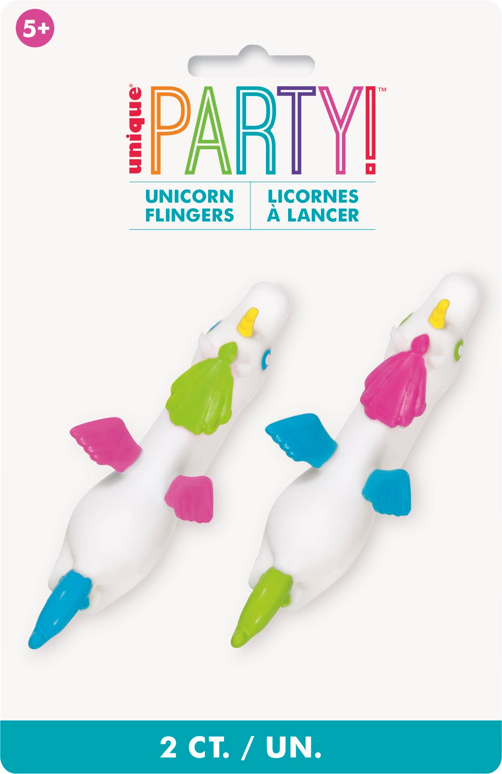 Unicorn Finger Flingers 2ct