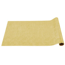 Plastic Gold Glitter Table Runner