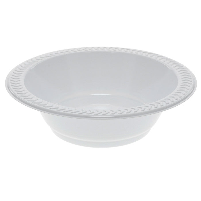5oz White Plastic Bowls 100ct