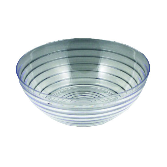 Ringed Plastic Bowl