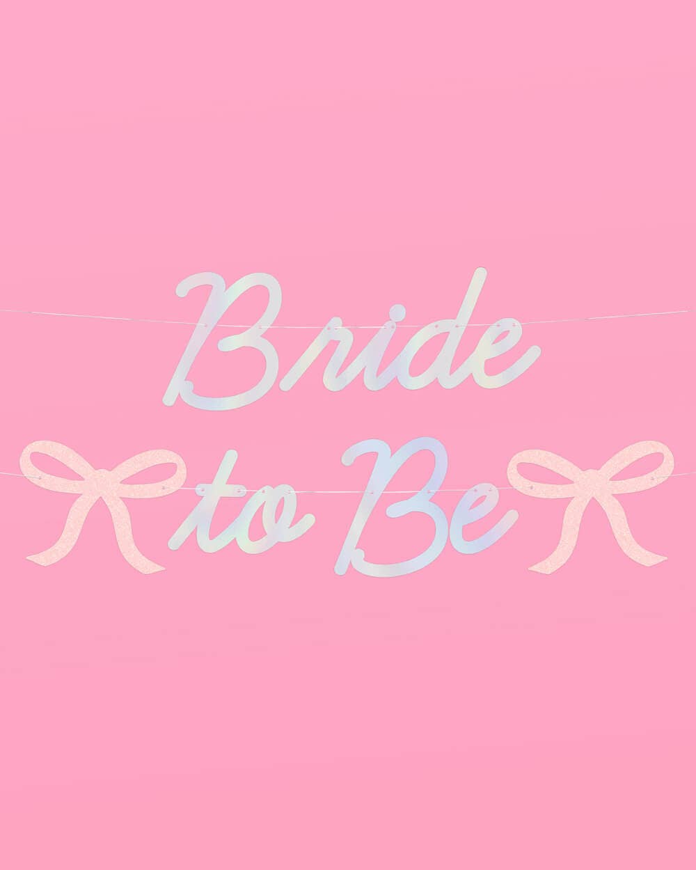 Tying The Knot Banner "Bride to Be"