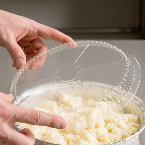 Clear 9" Round Plastic Dome Lid