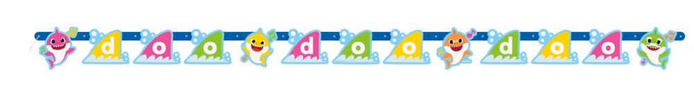 Baby Shark Large Jointed Banner