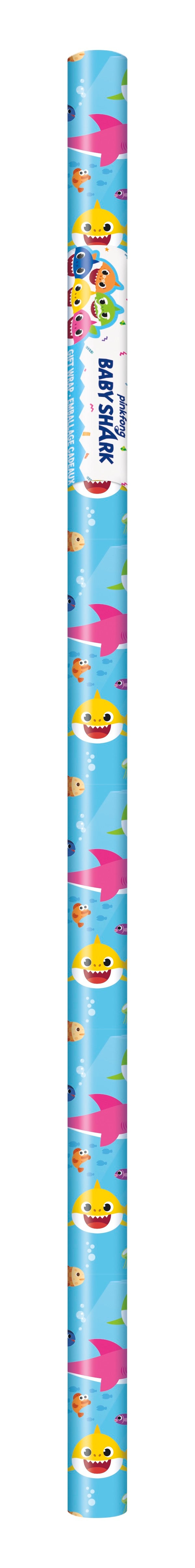 Baby Shark Gift Wrap 30in x 5ft