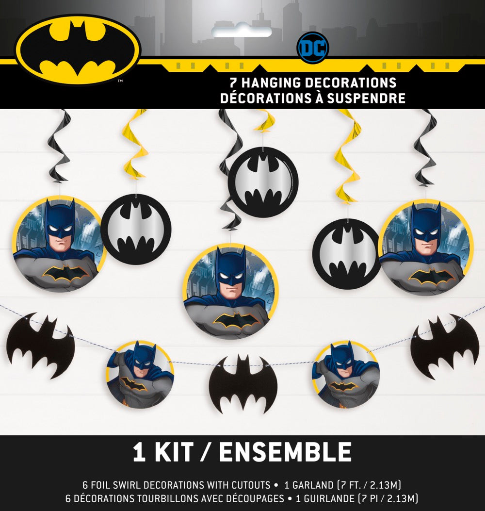 Batman Decorating Kit 7pc