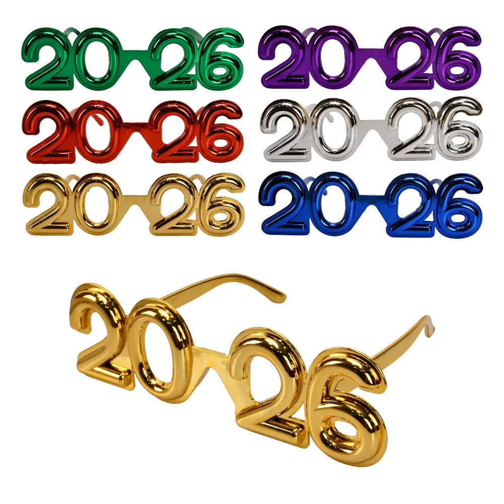 2026 Metallic Glasses - 1 Assorted Color