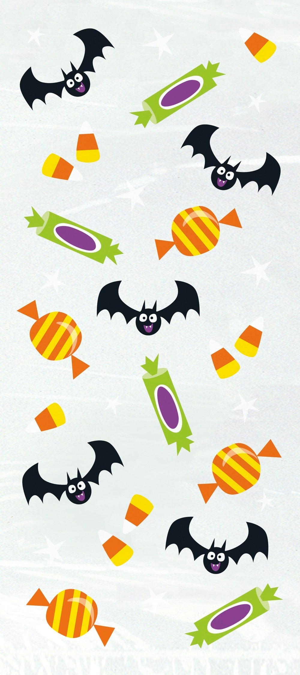 Cat & Pumpkin Cellophane Bags 5x11 20ct