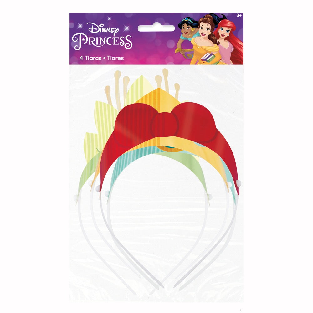 Disney Princess Foil & Paper Headband 4ct