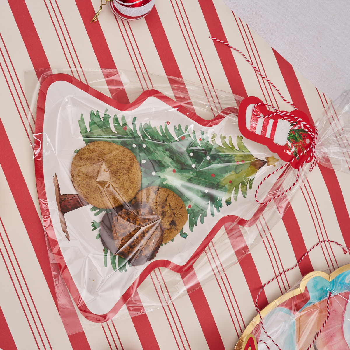 Cookie Tray Gifting Kit Tree/6pkg