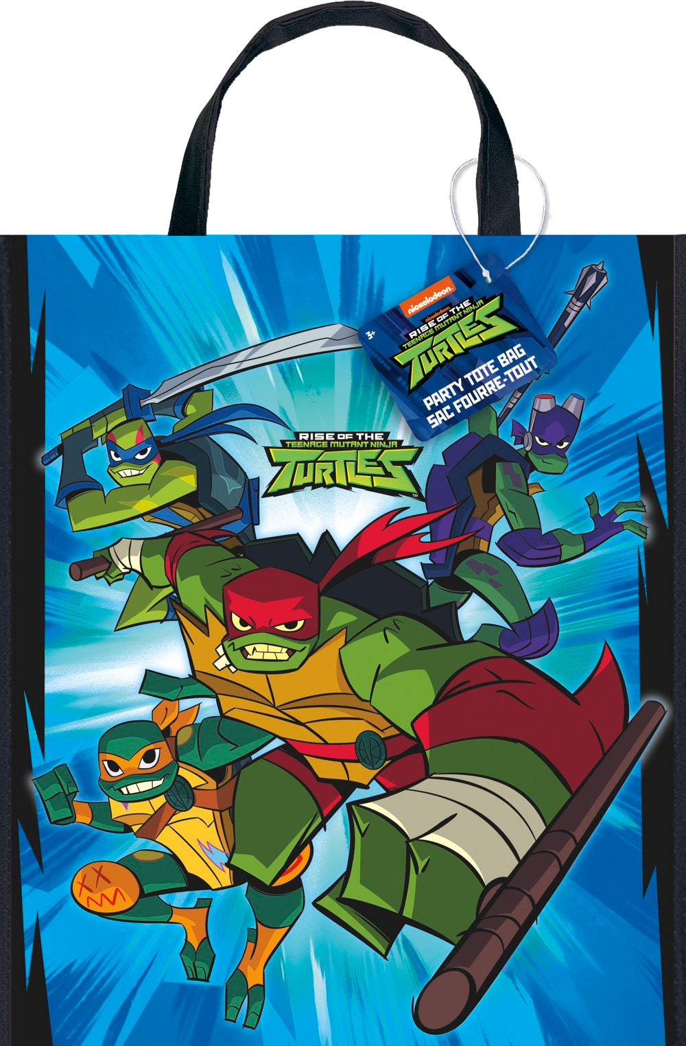 TMNT Tote Bag 13x11