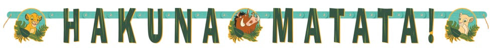 Disney Lion King Large Jointed Banner