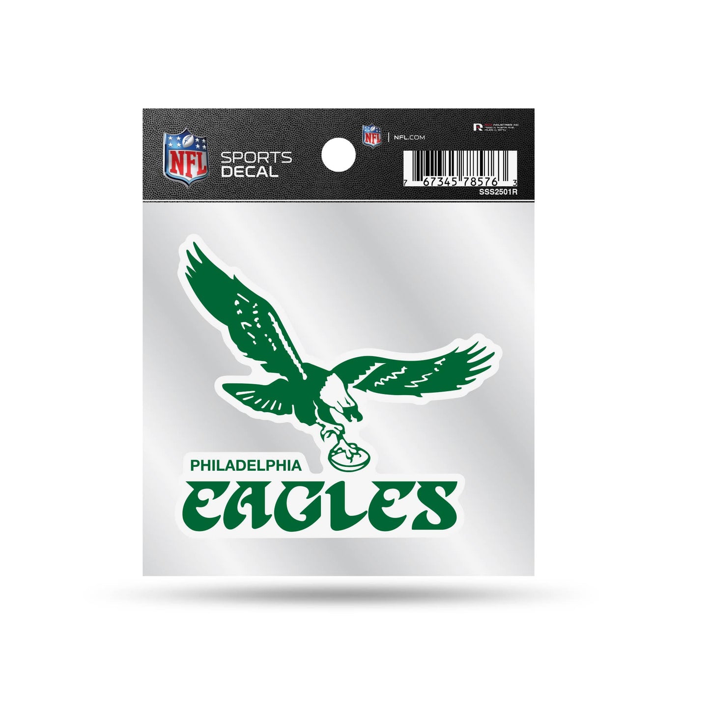 Philadelphia Eagles Retro 4" x 4" Decal